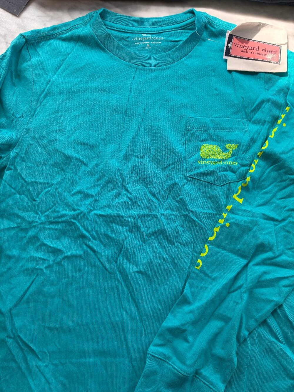 Vineyard Vines Navy Long Sleeve Shirt Size M